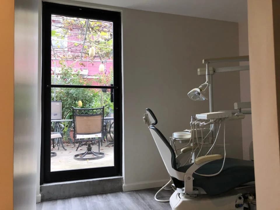 Reception and waiting area at Sweet Tooth Dental Care