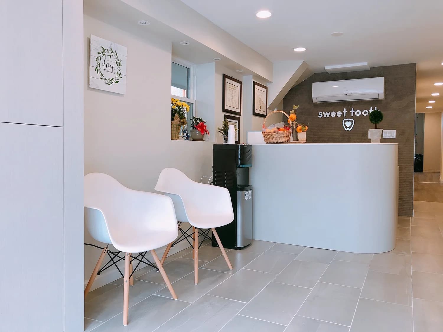 Bright dental operatory at Sweet Tooth Dental Care